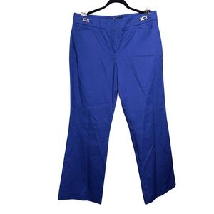 7th Avenue Suiting Collection New York & Company Blue Wide Leg Pants NWOT